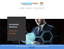 Tablet Screenshot of centromipc.com